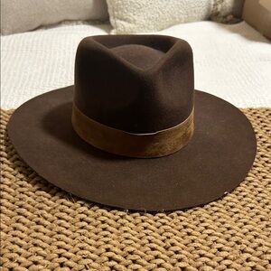 Lack Of Color Chocolate Panama Hat